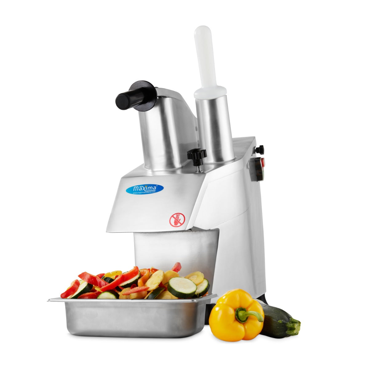 Maxima Vegetable Slicer - up to 450kg/h - incl 5 Cutting Disks - 09300235