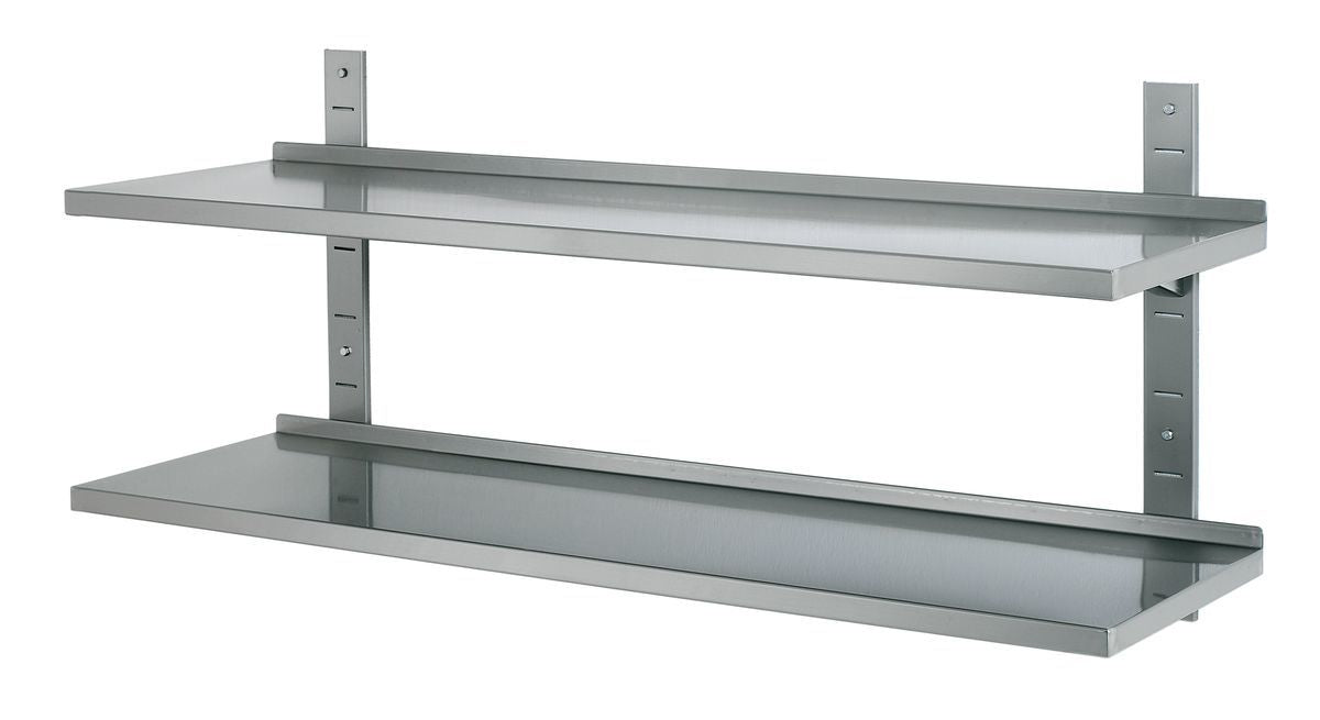 Bartscher Wall shelf set, 1200x355 complete - 603012