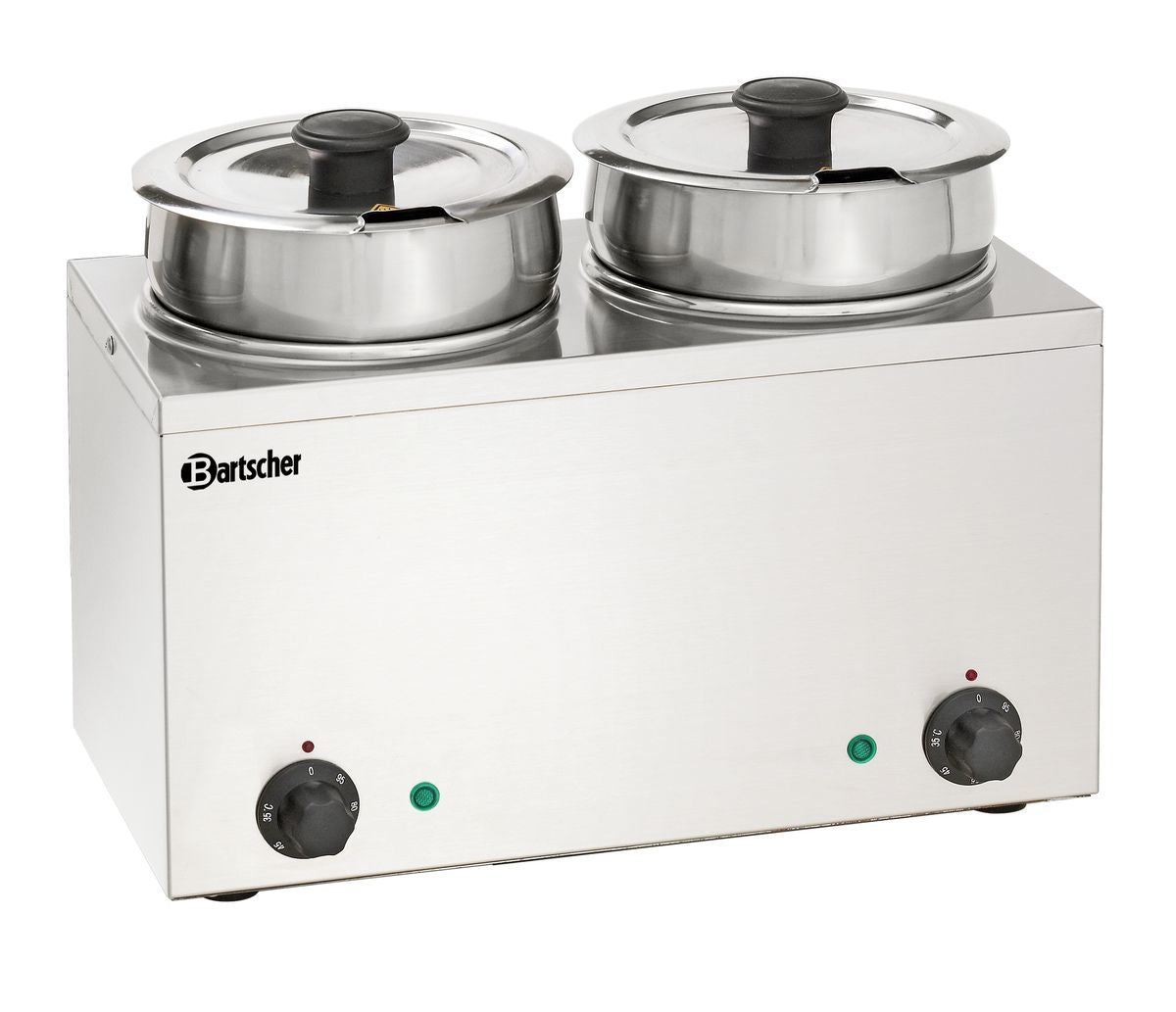 Bain-Marie Hotpot, 2x pan, 3,5 L - BARTSCHER