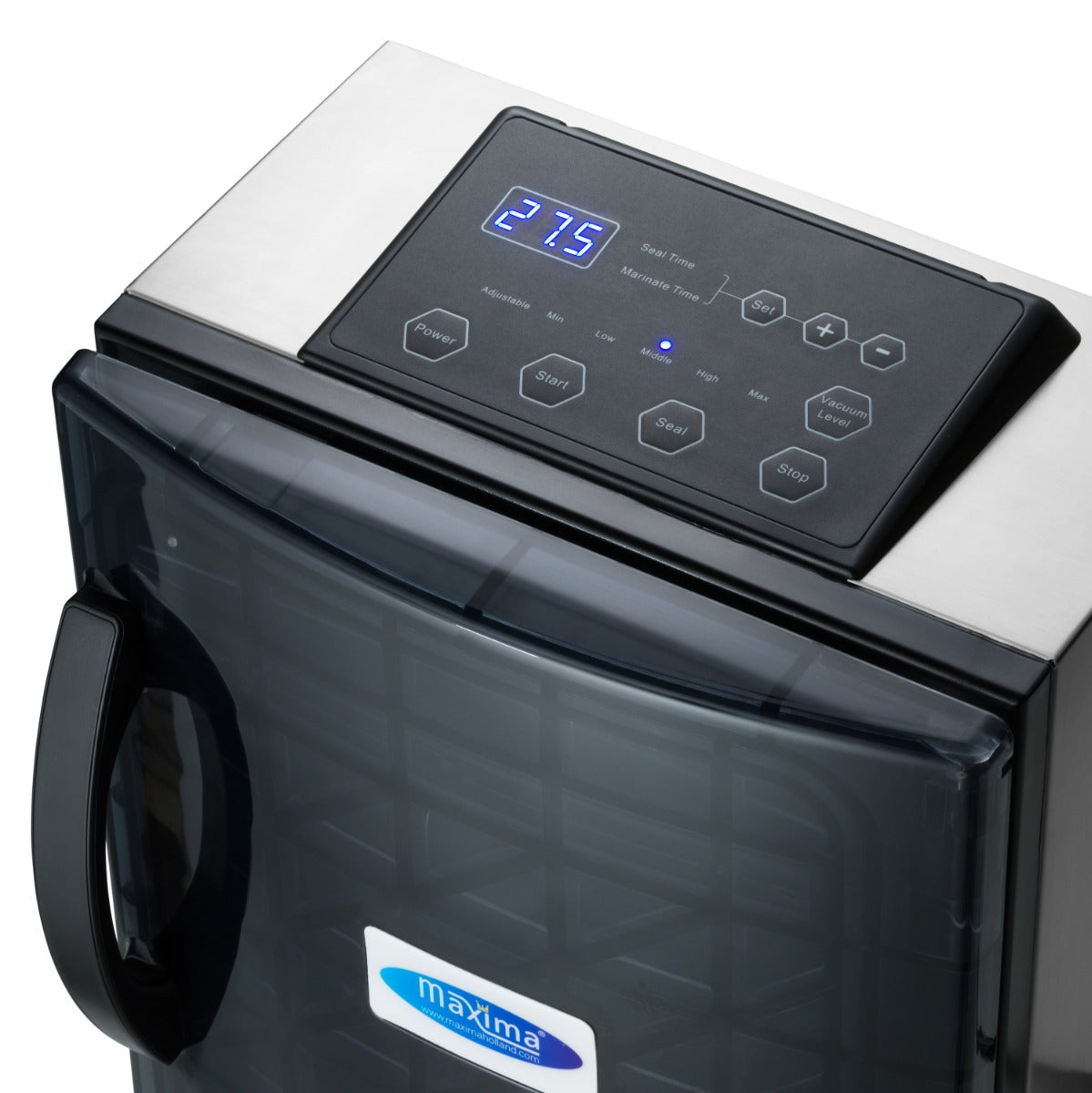 Maxima Vacuum Pack Machine - 25,4cm Seal - W31,5 x D3 x H26,1cm Chamber - for Liquids - 09501300