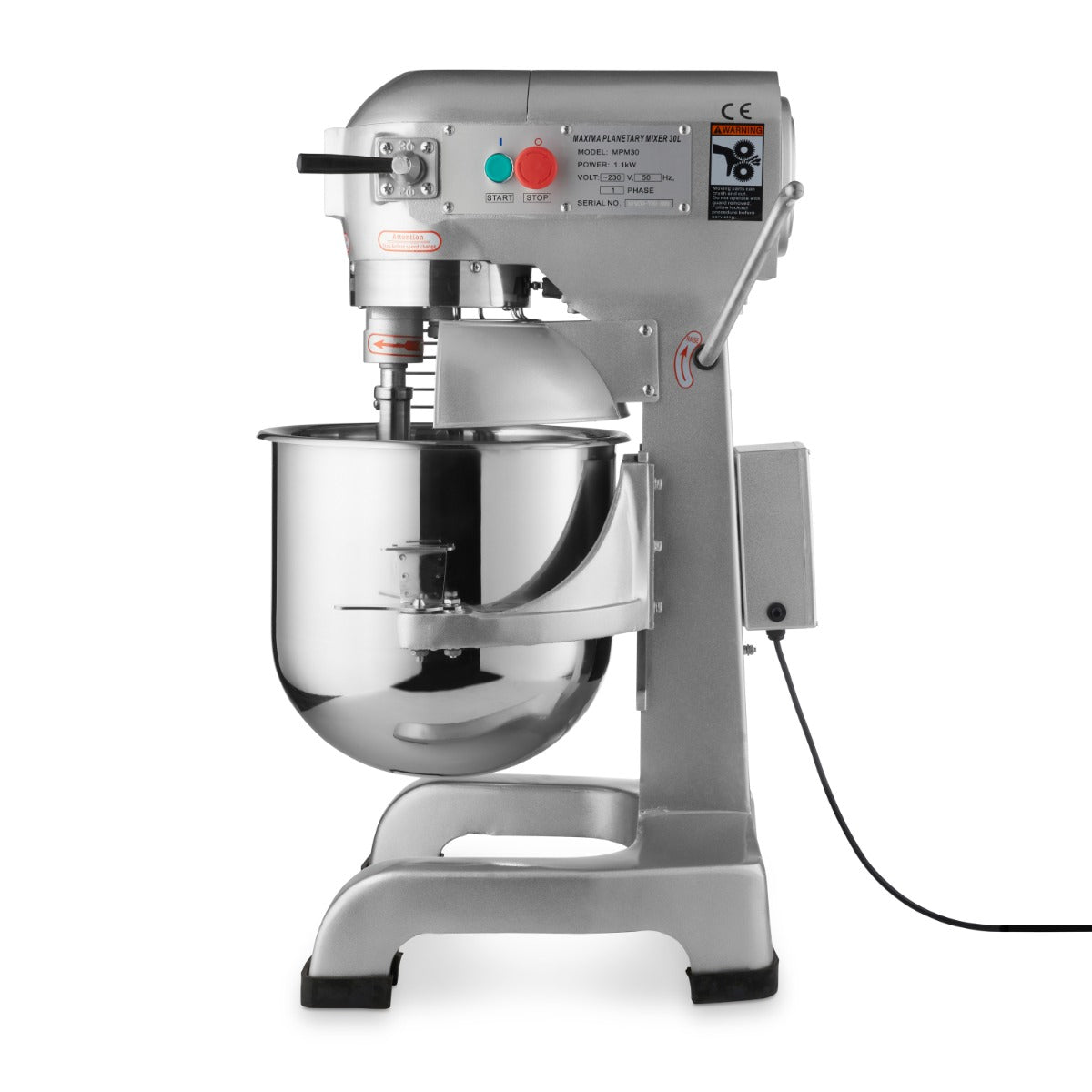 Maxima Planetary Mixer - 30L - Up to 15kg Dough - 3 Speed - 09300170