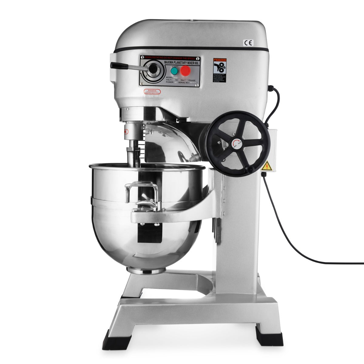 Maxima Planetary Mixer - 60L - Up to 30kg Dough - 3 Speed - 09300180