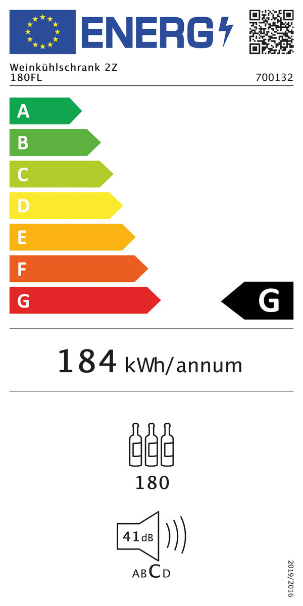 Wijnkoelkast 2Z 180FL - BARTSCHER