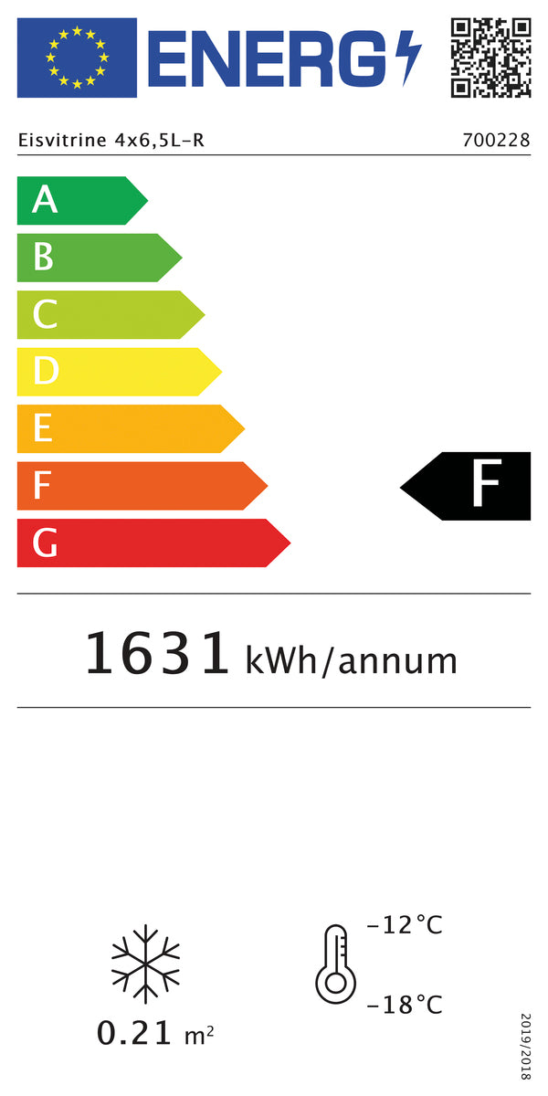 Bartscher Eisschrank 4x6,LR - 700228