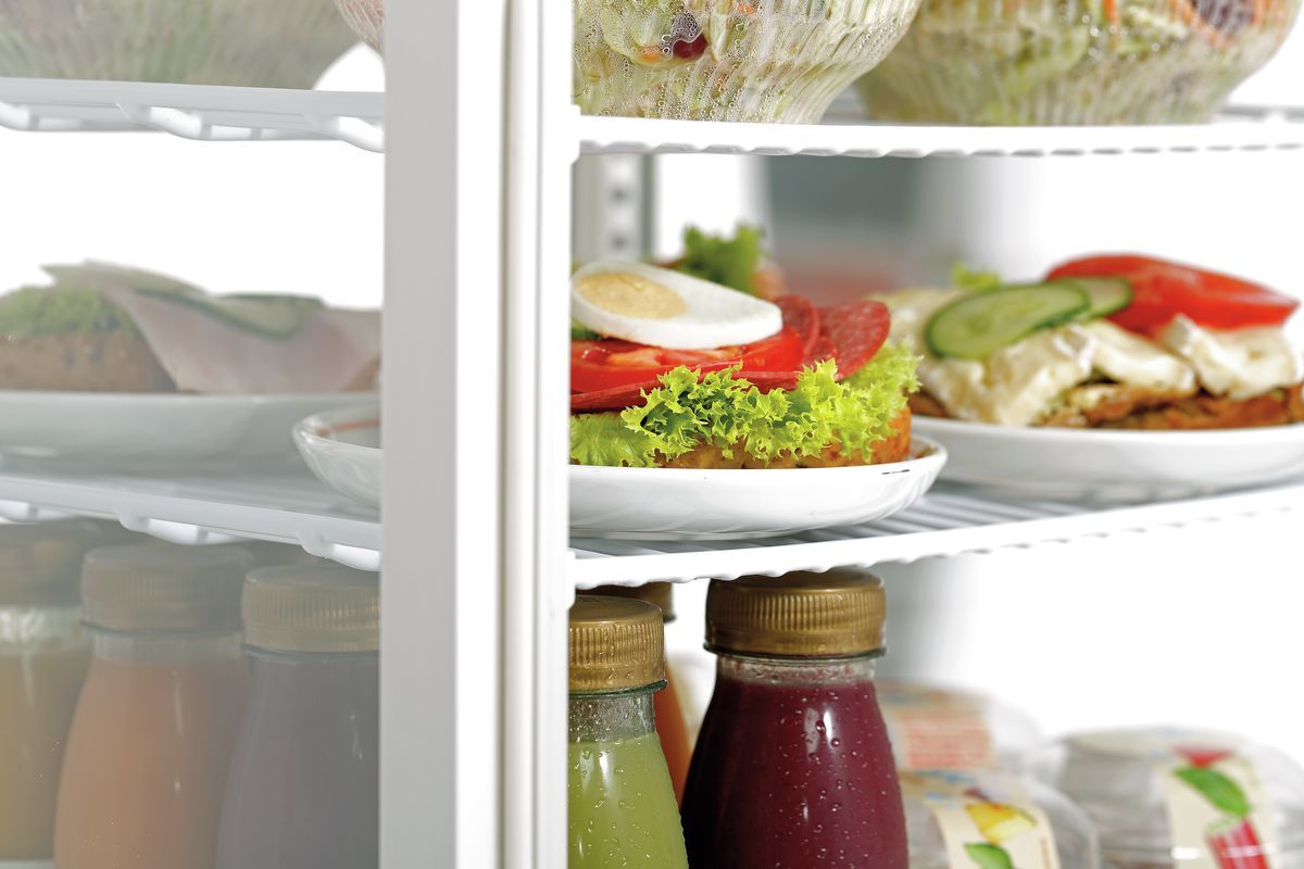 Mini-koelvitrine 78L, wit - BARTSCHER