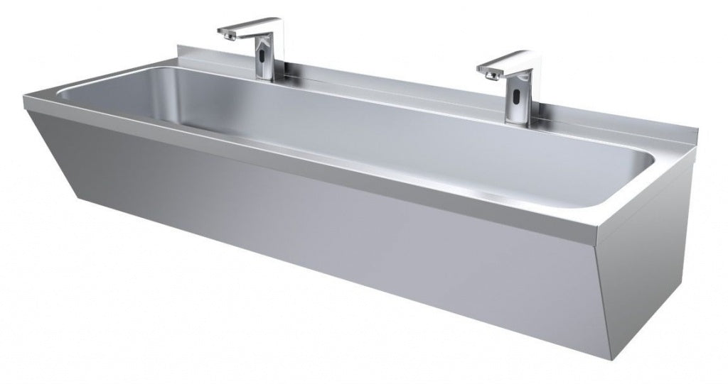 Combisteel Double Hand Washtrough Sink 1200mm Wide - 7013.1220 Hand Wash Sinks Combisteel