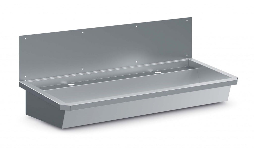 Combisteel Double Hand Wash Trough Sink 1200mm Wide - 7013.4605 Hand Wash Sinks Combisteel