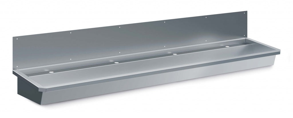 Combisteel Four Hand Wash Trough Sink 2400mm Wide - 7013.4615 Hand Wash Sinks Combisteel