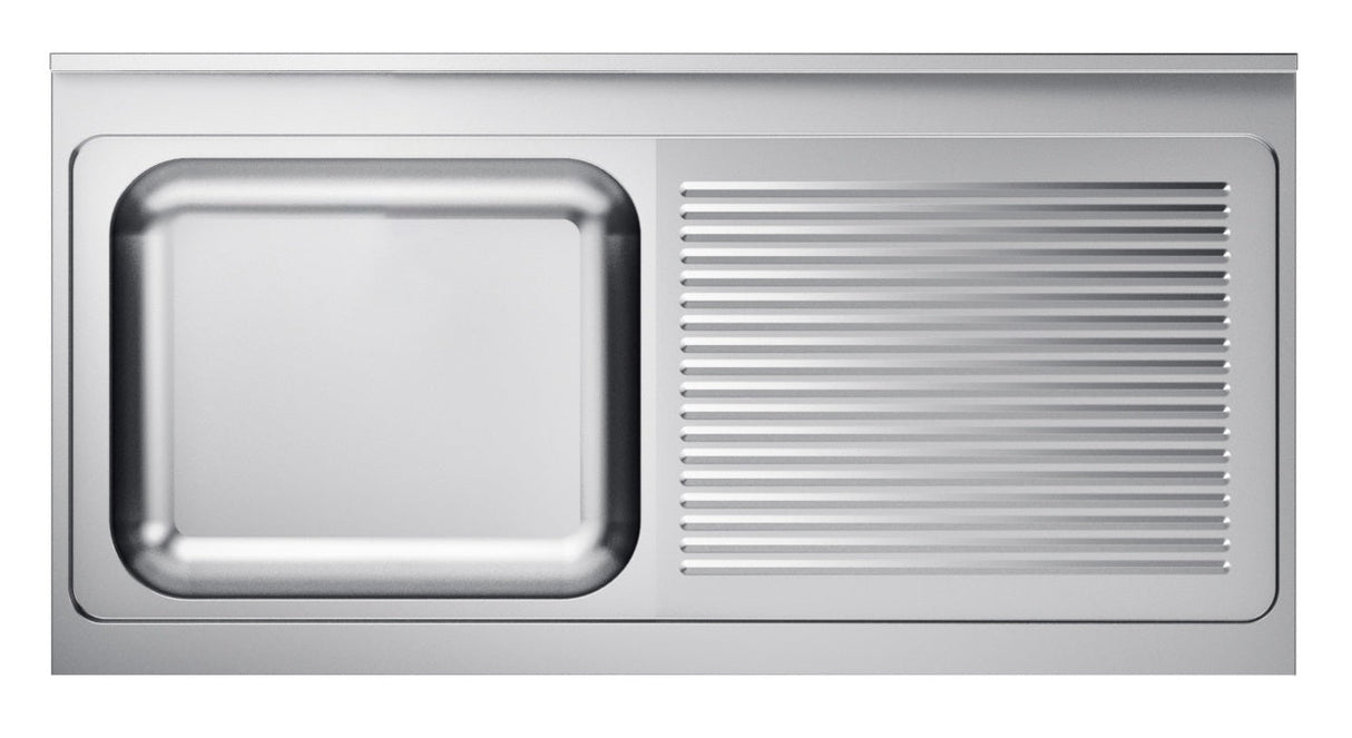 Combisteel 700 Sink Unit Tabletop 1 Left 1400 - 7013.1140 Combisteel