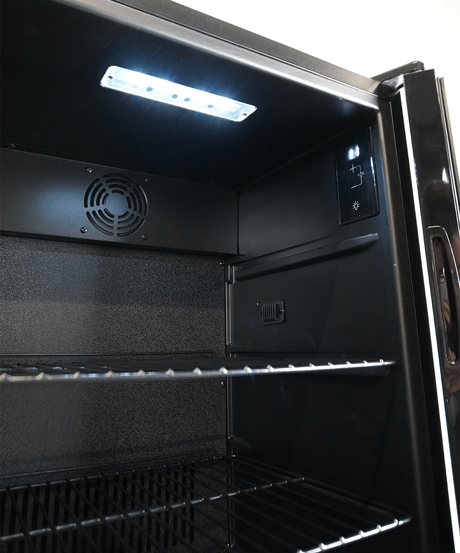 Combisteel Single Door Back Bar Bottle Cooler Low Height 80 Litre - 7013.2575