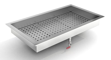 Combisteel Crushed Ice Bin Drop-In 3/1GN - 7013.2730  Combisteel