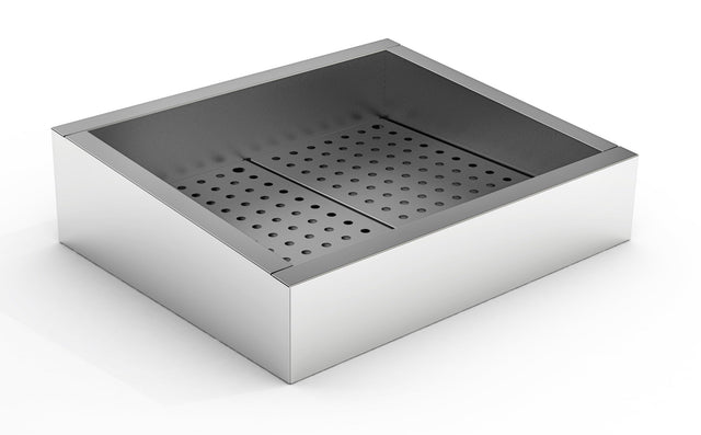 Combisteel Crushed Ice Bin Incline 2/1 GN Aisi 304  Drain On The Operating Side - 7013.2785  Combisteel