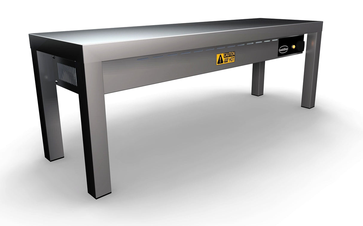 Combisteel Single Ceramic Heated Overshelf 1200mm Wide 3 x 250W Elements - 7020.0705 Heated Gantry Chef's Rack Combisteel