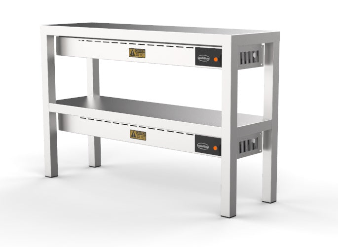 Combisteel Overshelf Ceramic Heated 2 Levels 1400 With 8 Heaters Of 250W - 7020.0740 Combisteel