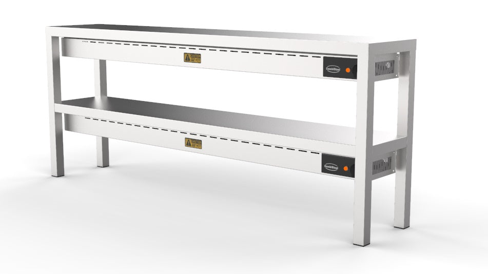 Combisteel Overshelf Ceramic Heated 2 Levels 1800 With 10 Heaters Of 250W - 7020.0750 Combisteel