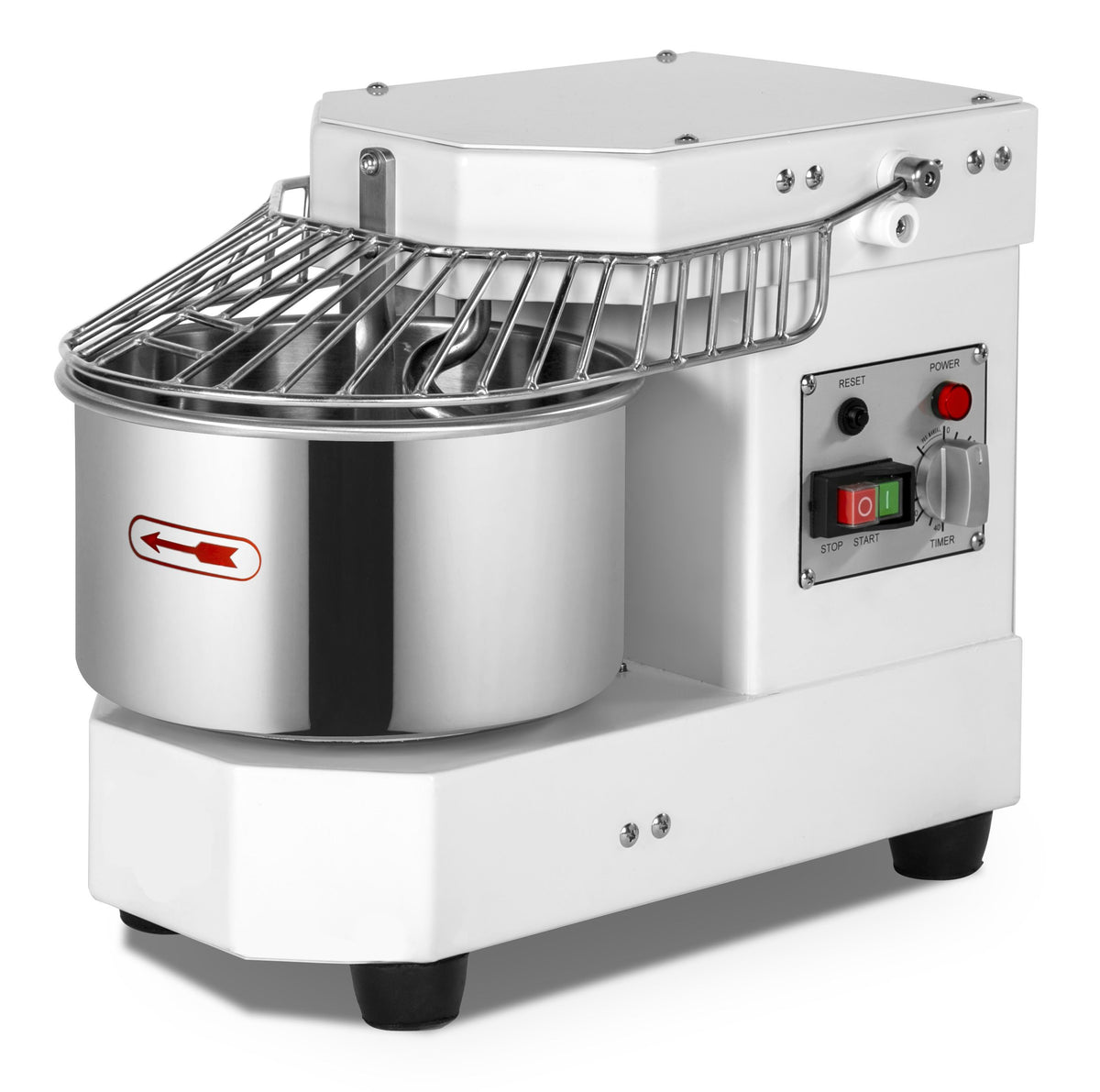 Combisteel Professionelle Teigknetmaschine 8 Liter – 3 kg Teigkapazität – 7062.0100