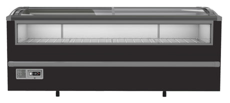 Combisteel Supermarket Display Chest Freezer Sliding Curved Glass Lid 1005 Litre - 7072.0030 Display Chest Freezers Combisteel