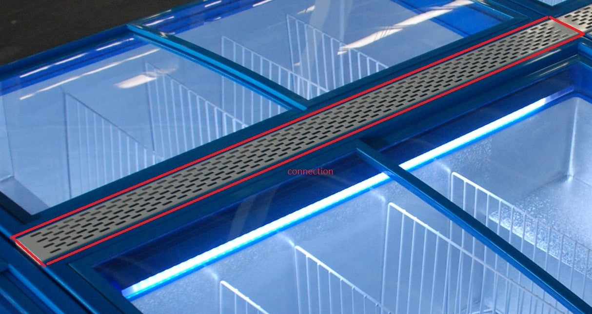 Combisteel Chest Freezer Joint Black 2500 - 7072.9020 Combisteel