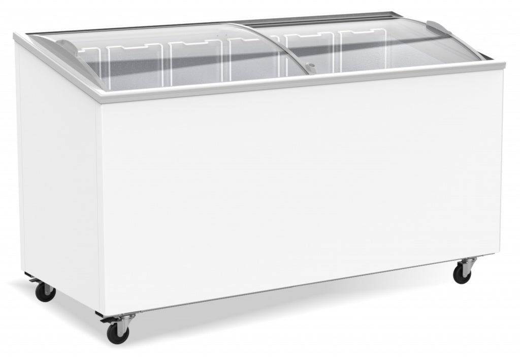 Combisteel Display Chest Freezer Sliding Curved Glass Lid 461 Litre - 7151.1015 Display Chest Freezers Combisteel