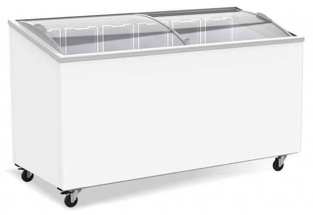 Combisteel Display Chest Freezer Sliding Curved Glass Lid 461 Litre - 7151.1015 Display Chest Freezers Combisteel