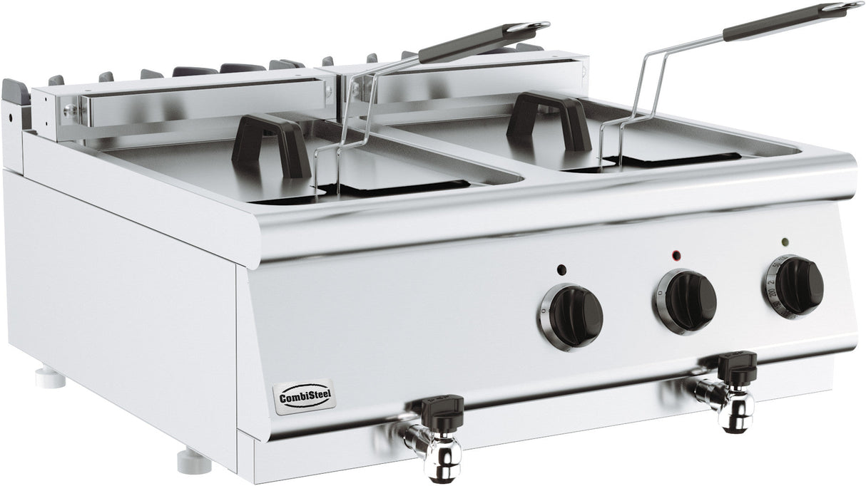 Combisteel Base 700 Electric Fryer 2X10L - 7178.0290 Combisteel