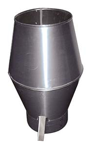 Combisteel Deflector Hood Round Diameter 400 - 7222.0400 Combisteel