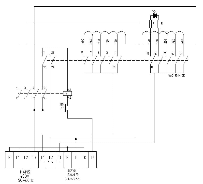 STANDREGELAAR 3 FASE 19 AMP - COMBISTEEL
