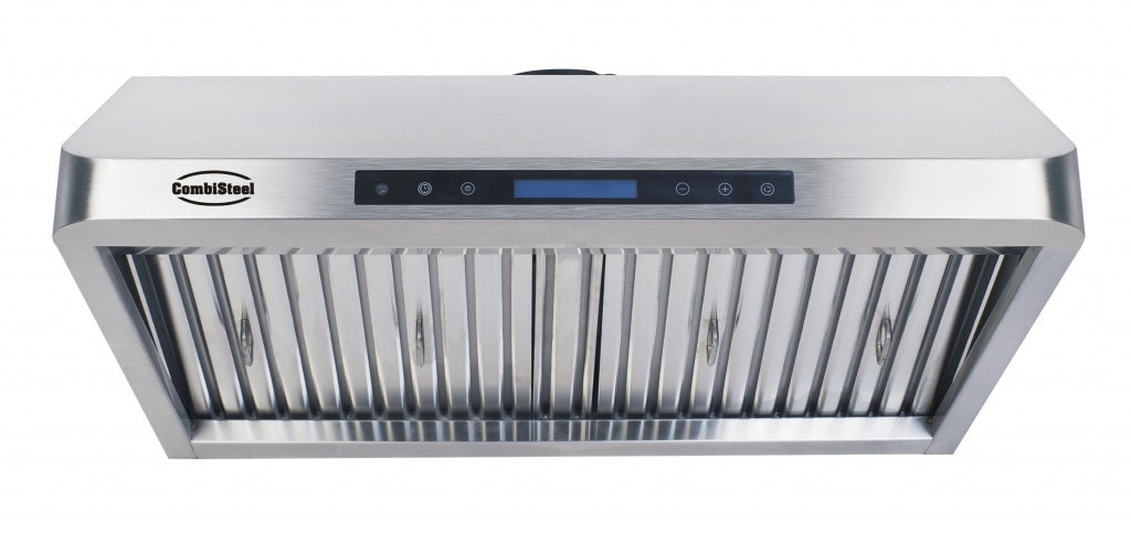 Combisteel Deep Extraction Hood 1200mm Wide With Motor, Filters & LED Lights - 7227.0010 Kitchen Canopies & Cooker Hoods Combisteel