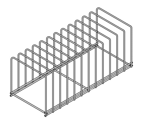 Combisteel Stainless Steel Tray Rack 12 - 7280.0135 Combisteel