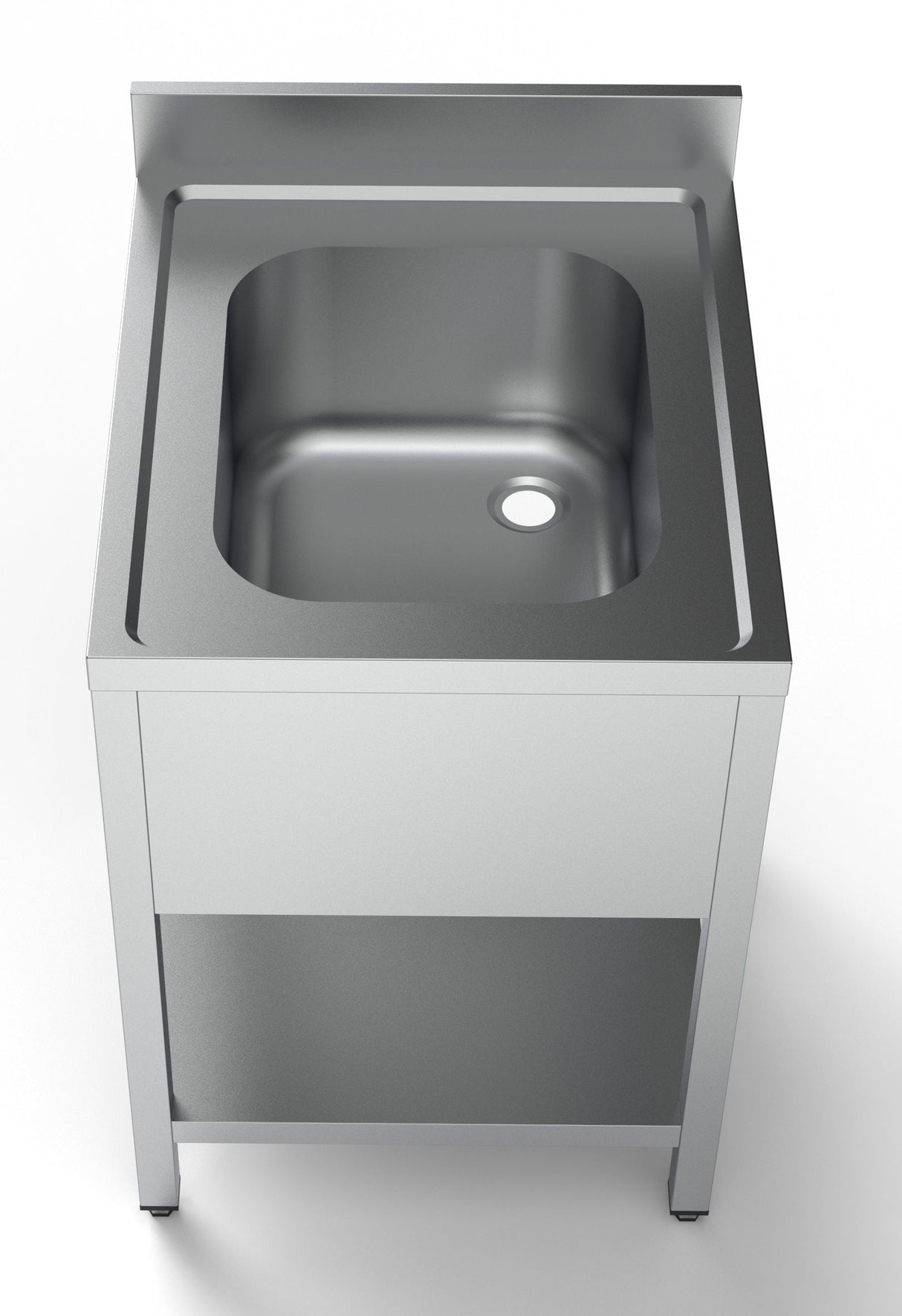 Combisteel Stainless Steel Sink Single Bowl 600mm Wide - 7333.0810 Single Bowl Sinks Combisteel