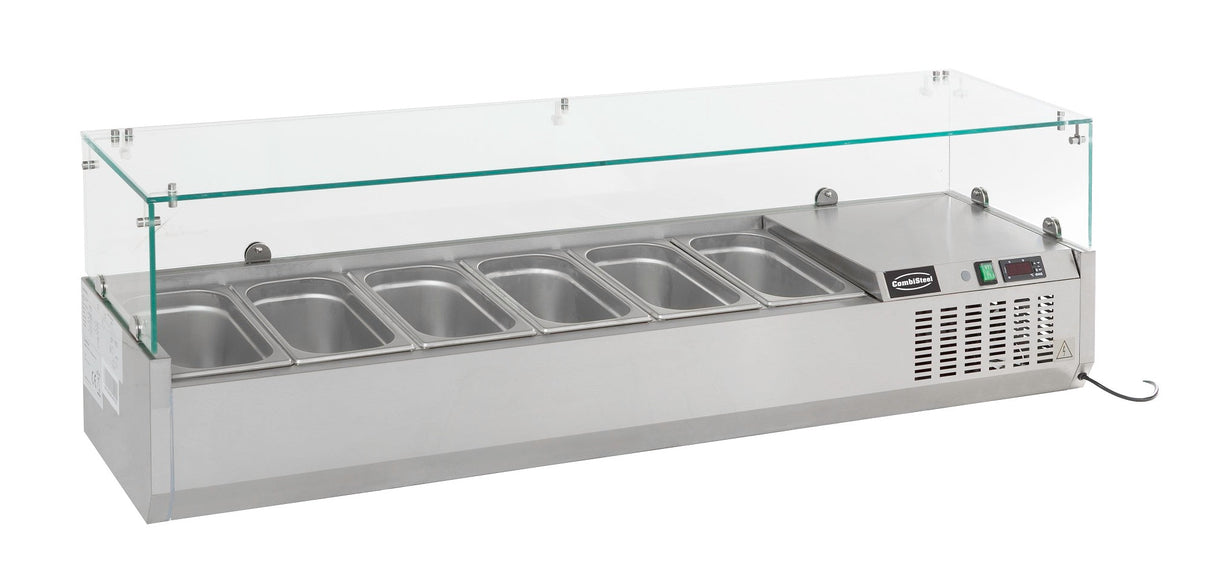 Combisteel Refrigerated Counter Top 1/4 GN X 8 - 7450.0011 Combisteel