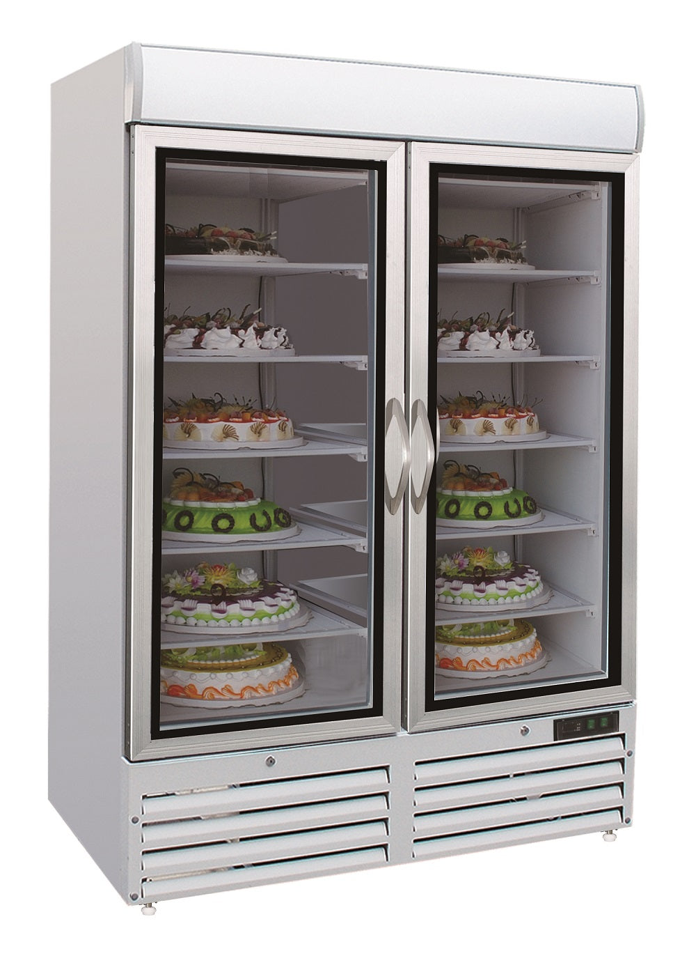 Combisteel Freezer 2 Glass Doors - 7450.0167 Combisteel