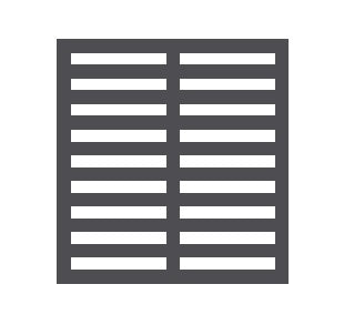 Combisteel Grid 325X570mm For Saladettes - 7450.0507 Combisteel