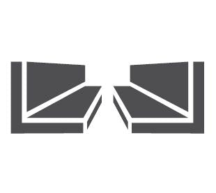 Combisteel Set Guides For Refrigerated Negative Counter + Saladette - 7450.0512 Combisteel