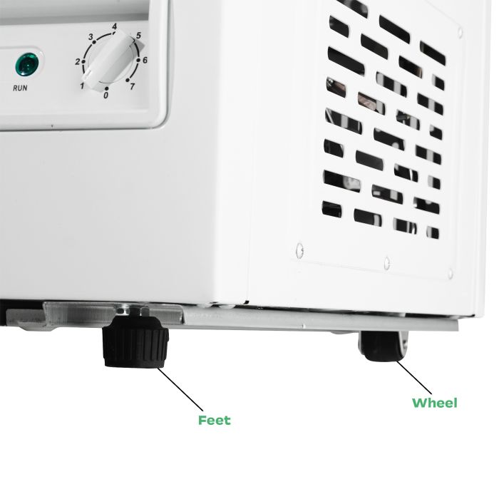 COMBISTEEL Chest Freezer 562L – Stainless Steel Lid – White