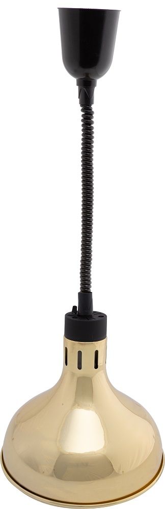 Combisteel Telescopic Heat Lamp Gold 250w - 7455.1820 Hanging Food Heat Lamps Combisteel