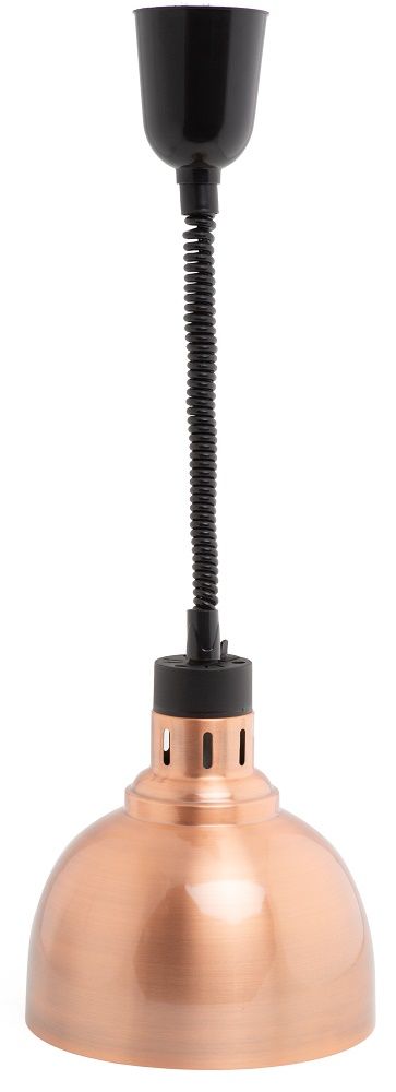 Combisteel Telescopic Heat Lamp Brass 250w - 7455.1830 Hanging Food Heat Lamps Combisteel