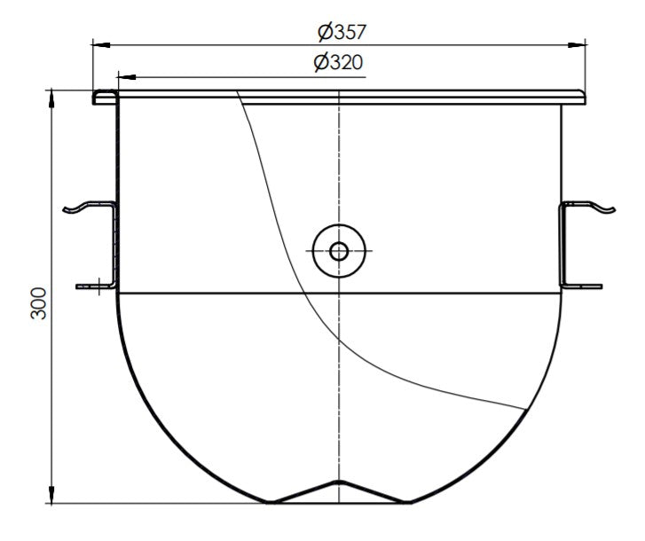 Combisteel Bowl For 7455.0105 - 7455.0122