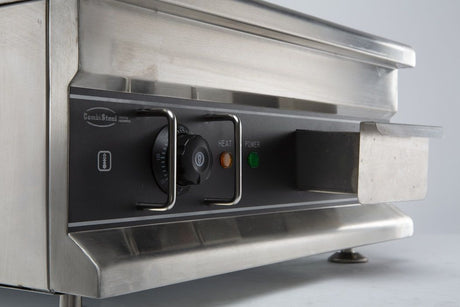 Combisteel Electric Counter Top Chrome Frying Griddle 500mm Wide - 7455.1055 Electric Griddles Combisteel