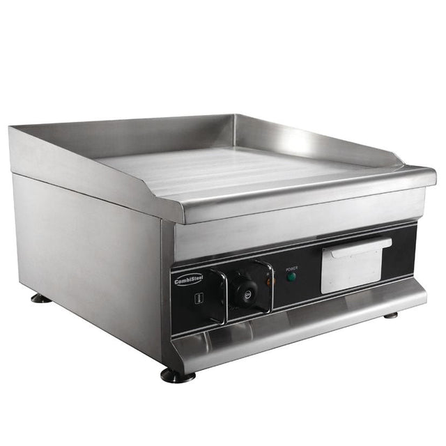 Combisteel Electric Counter Top Chrome Frying Griddle 500mm Wide - 7455.1055 Electric Griddles Combisteel