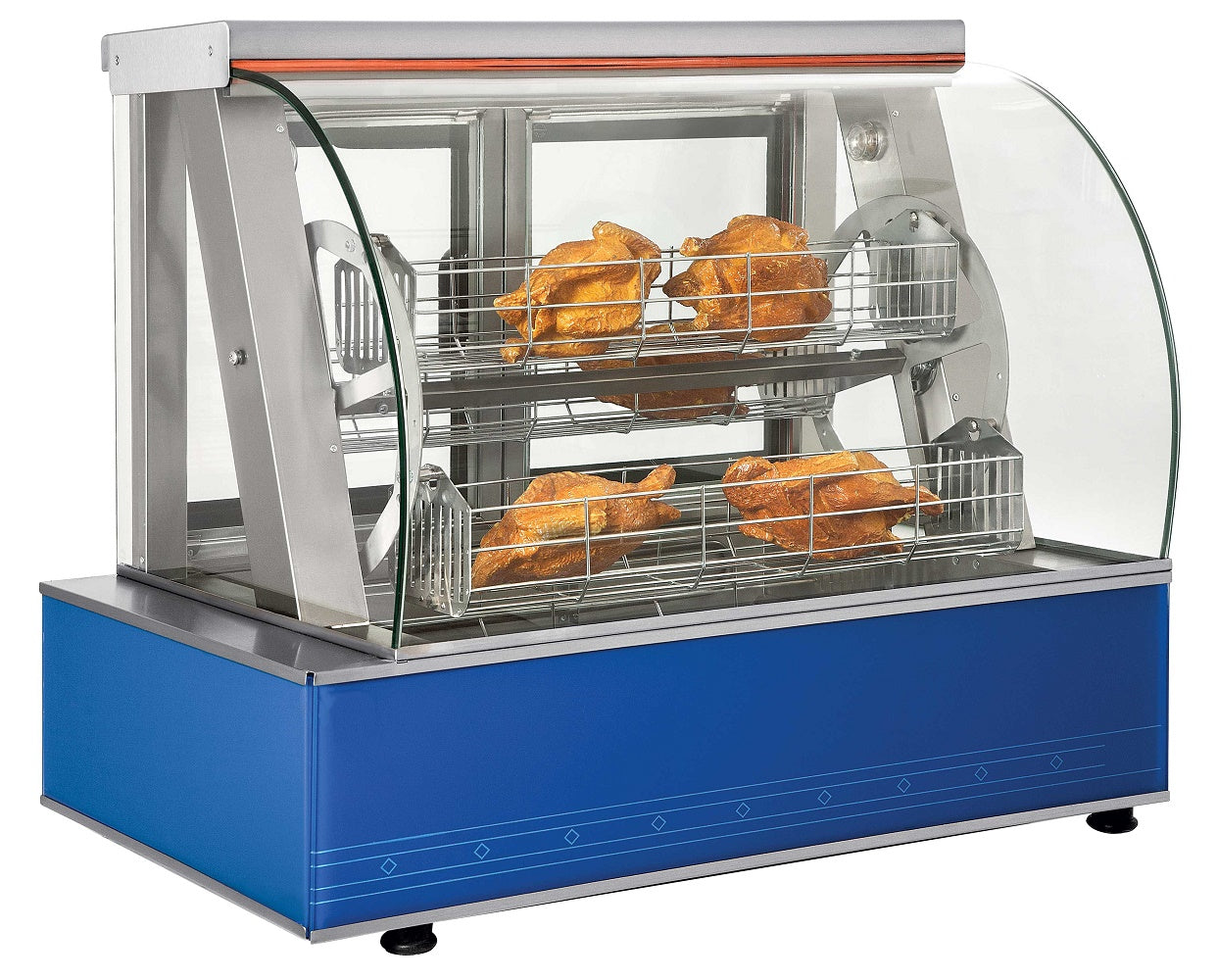 Combisteel Chicken Rotisseries Electric 4 Spits - 7472.0005 Rotisseries and Hog Roasts Combisteel