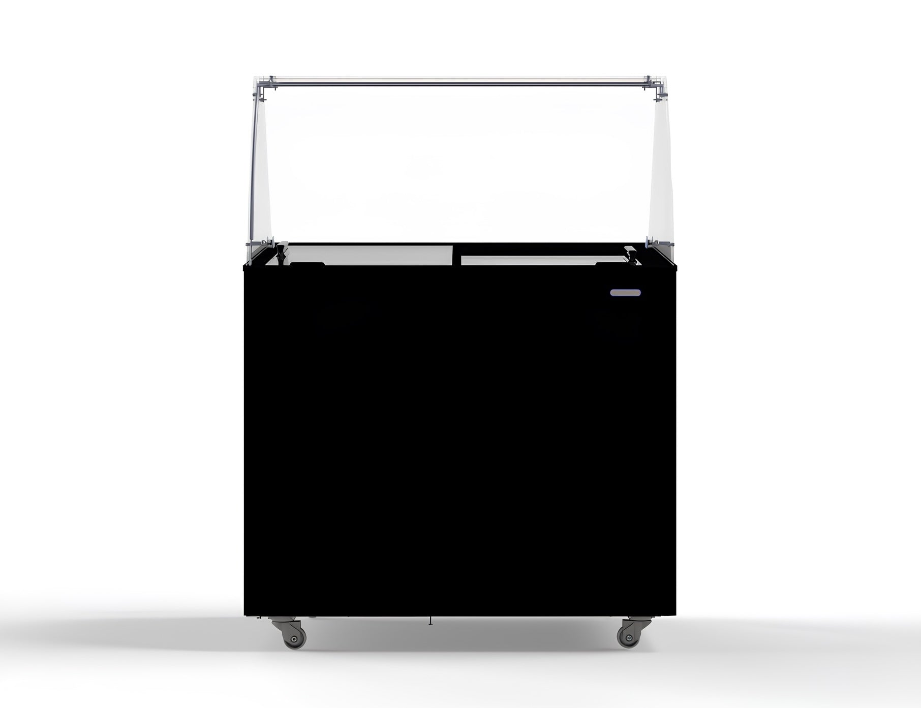 Combisteel Corsica Ice Cream Display Freezer 6 x 5 Litre Black - 7472.0124 Ice Cream Display Freezers Combisteel