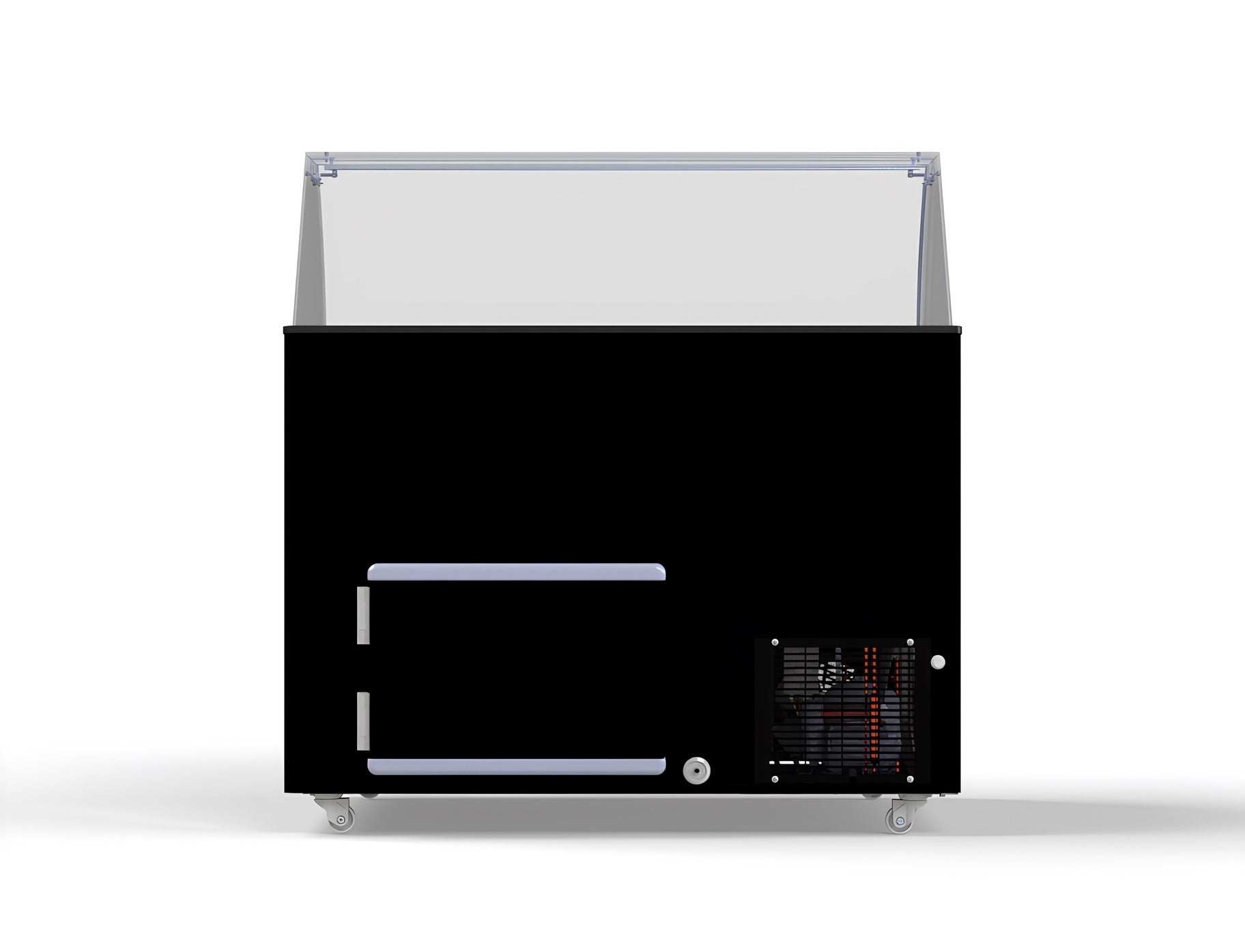 Combisteel Java Ice Cream Display Freezer 8 x 5 Litre Black - 7472.0129 Ice Cream Display Freezers Combisteel