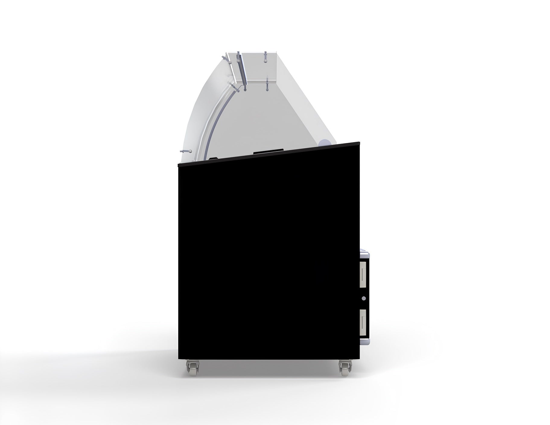 Combisteel Java Ice Cream Display Freezer 8 x 5 Litre Black - 7472.0129 Ice Cream Display Freezers Combisteel