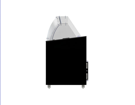 Combisteel Tenerife Ice Cream Display Freezer 10 x 5 Litre Black - 7472.0134 Ice Cream Display Freezers Combisteel
