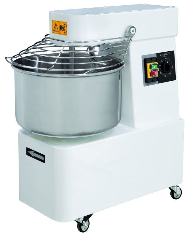 Combisteel Spiral Dough Mixer Single Speed 22 Litre - 7485.0080 Combisteel