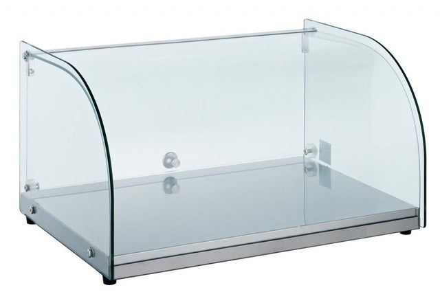 Combisteel Curved Glass Countertop Display Case Ambient - 7487.0230 Ambient Display Units Combisteel