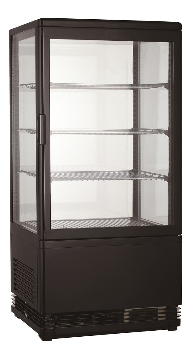 Combisteel Cold Display 68L Black - 7487.0170 Combisteel