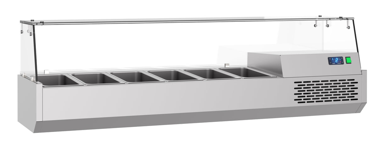 Combisteel Refrigerated Counter Top 6X 1/3 GN - 7489.5240 Combisteel
