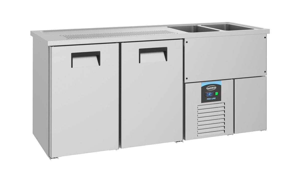 Combisteel Beer Counter 2 Doors 2R - 7489.5320 Combisteel